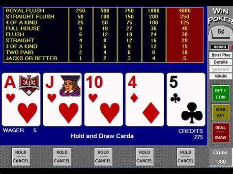 How To Play Video Poker & Win .
